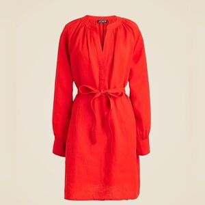 J Crew Cabana Linen mini dress